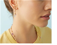 Orecchini Marco Bicego Donna Paradise in Oro giallo Pietre dure OB914-MIX01 - OB914-MIX01